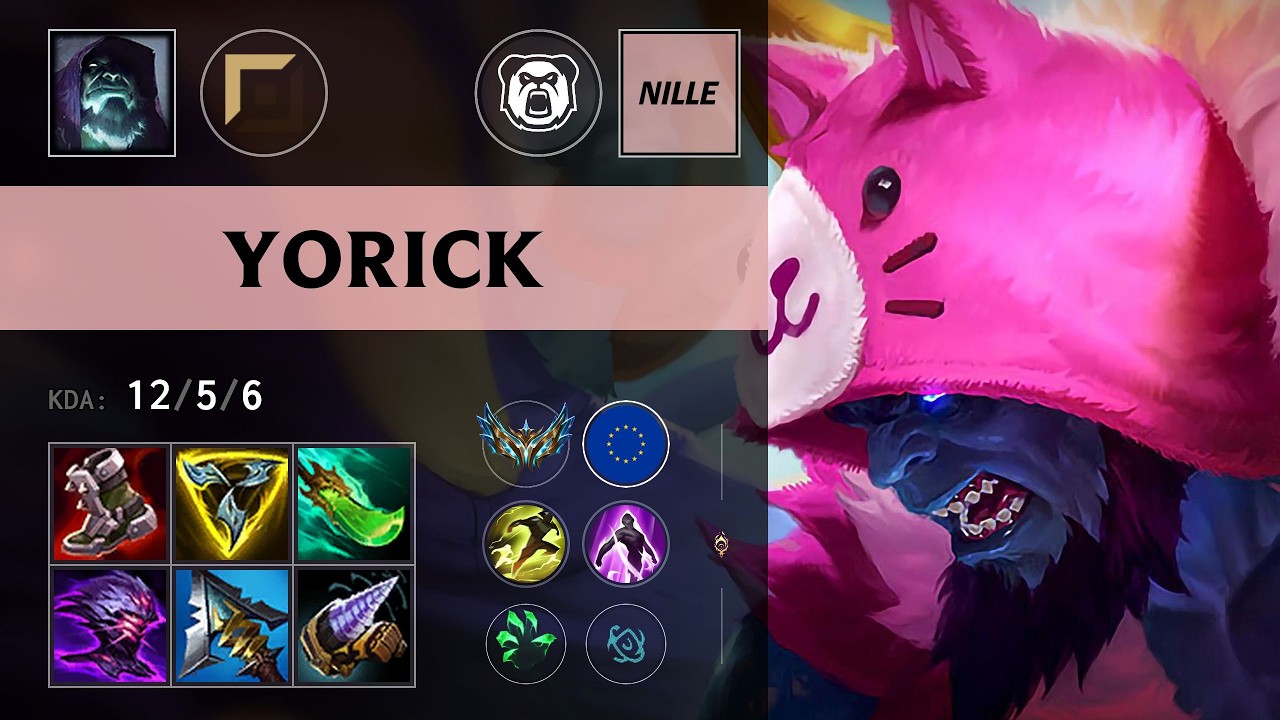 (AP Nille) Yorick Top vs Jayce - EUW Challenger Patch 26.14