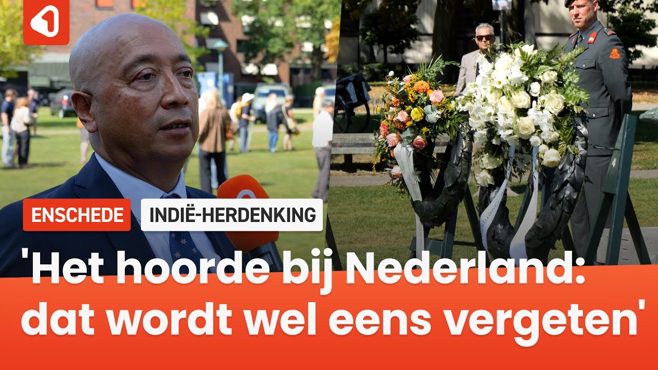 Jaarlijkse Indië-herdenking Enschede: “Als we niet herdenken, zijn we lessen van het verleden kwijt”