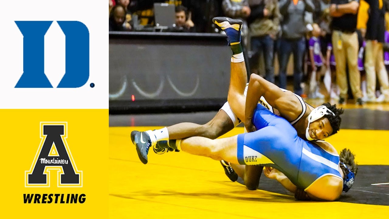 App State vs. Duke Full Duals Men's College Wrestling 2025