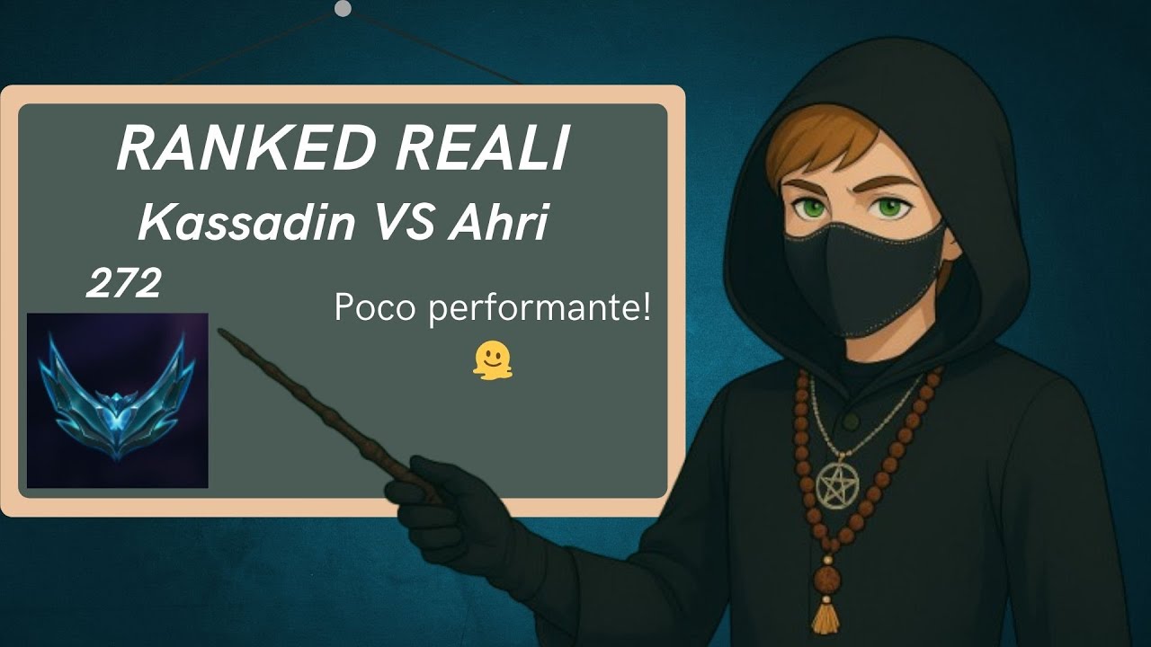 Kassadin Mid VS Ahri - Ranked reali - Platino (Parte 272)