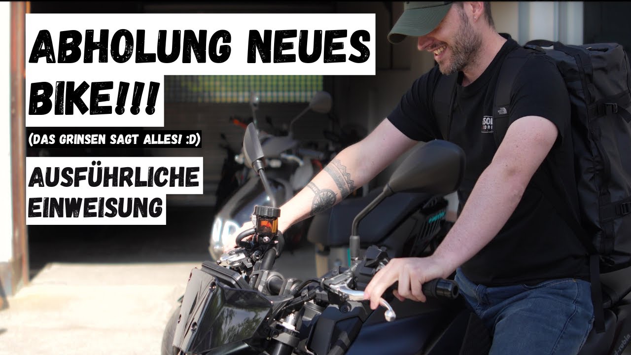 Abholung neues Bike | Ausführliche Einweisung | Ein Traum!