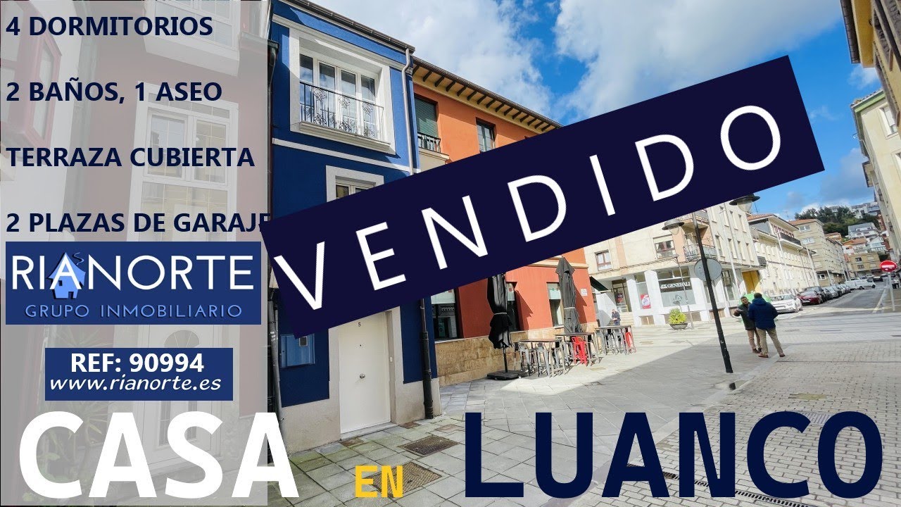 Exclusiva casa en Luanco, íntegramente reformada, muy cerca de la playa, con dos garajes. 350.000€