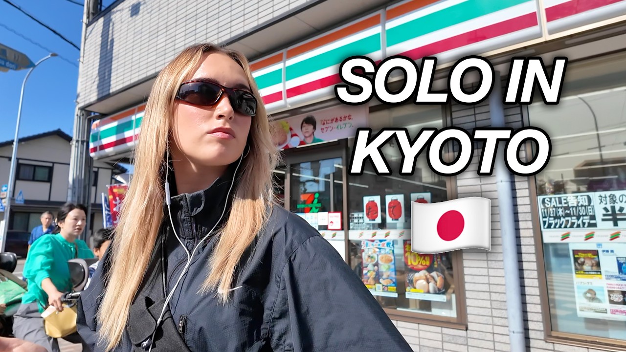 SOLO TRAVELLING KYOTO FOR THE FIRST TIME🇯🇵🍡 (JAPAN VLOG)