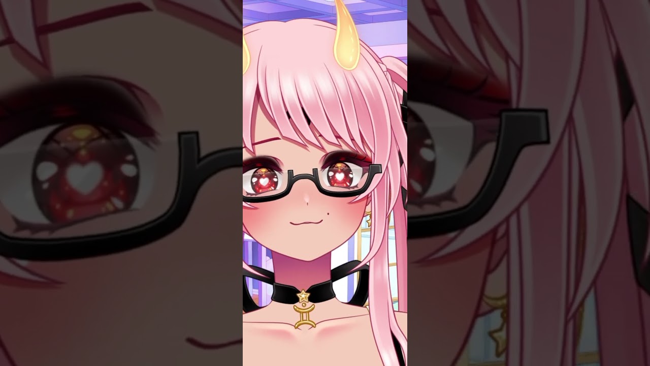 Hungry eyes💕#vtuber #vtuberen #vtuberes #streamer #geminisbear