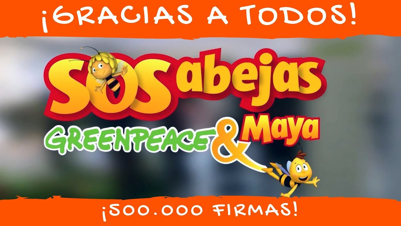 Greenpeace y la Abeja Maya concluyen con &eacute;xito su campa&ntilde;a conjunta #SOSabejas🐝🌼