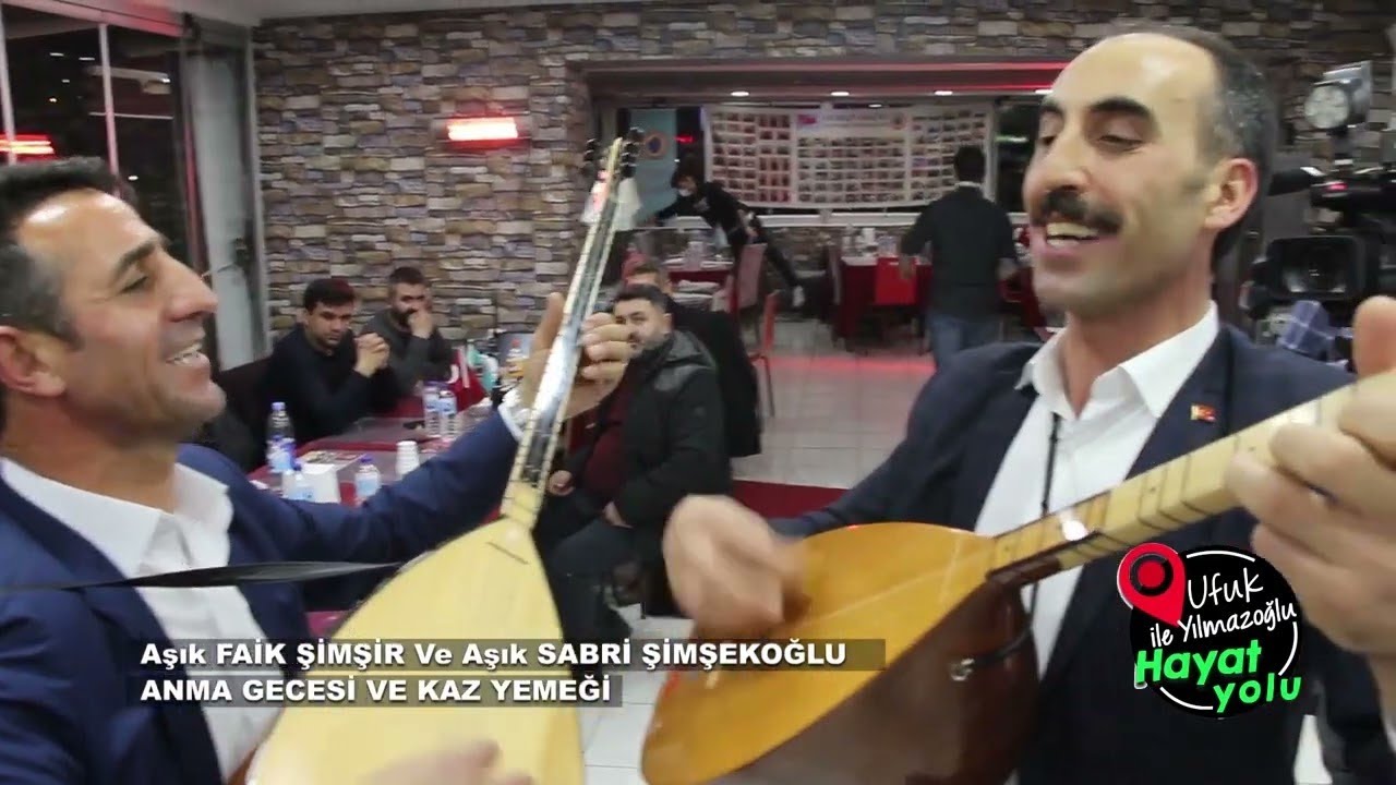 Ercan Şimşekoğlu ve Gökmen Dursunoğlu İle Aşık Muhabbeti Türküler Atışmalar