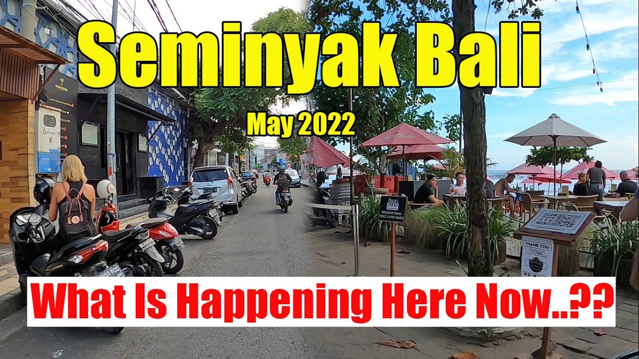 WHat Is Happening Here Now..??? Seminyak Bali Update | Camplung Tanduk & Double Six Beach
