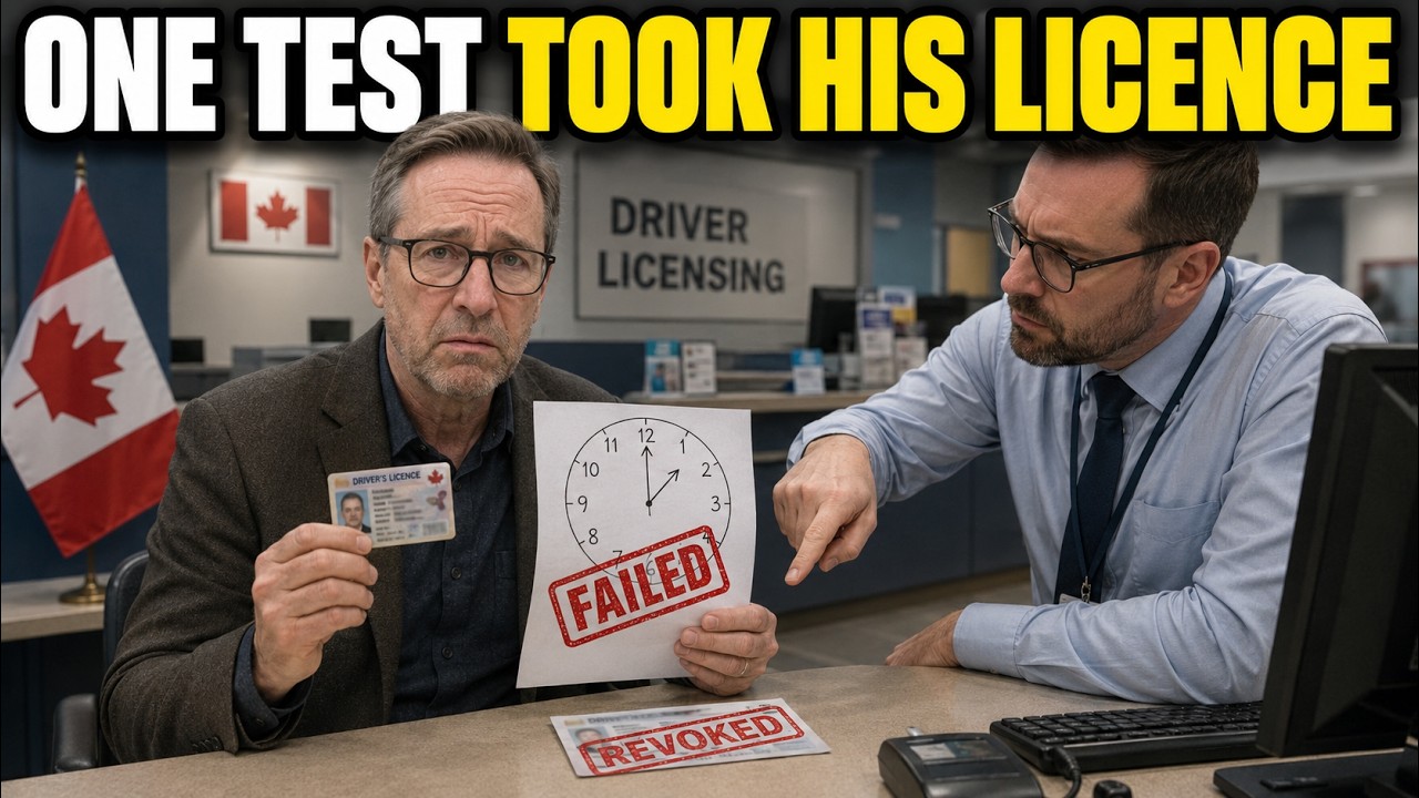❌ BAD NEWS for Canadian Senior Drivers &mdash; A New 2026 Cognitive Test Can Take Your Licence Away
