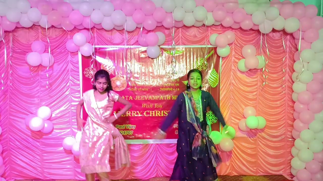 25th December Dance By - Priya & Shital 