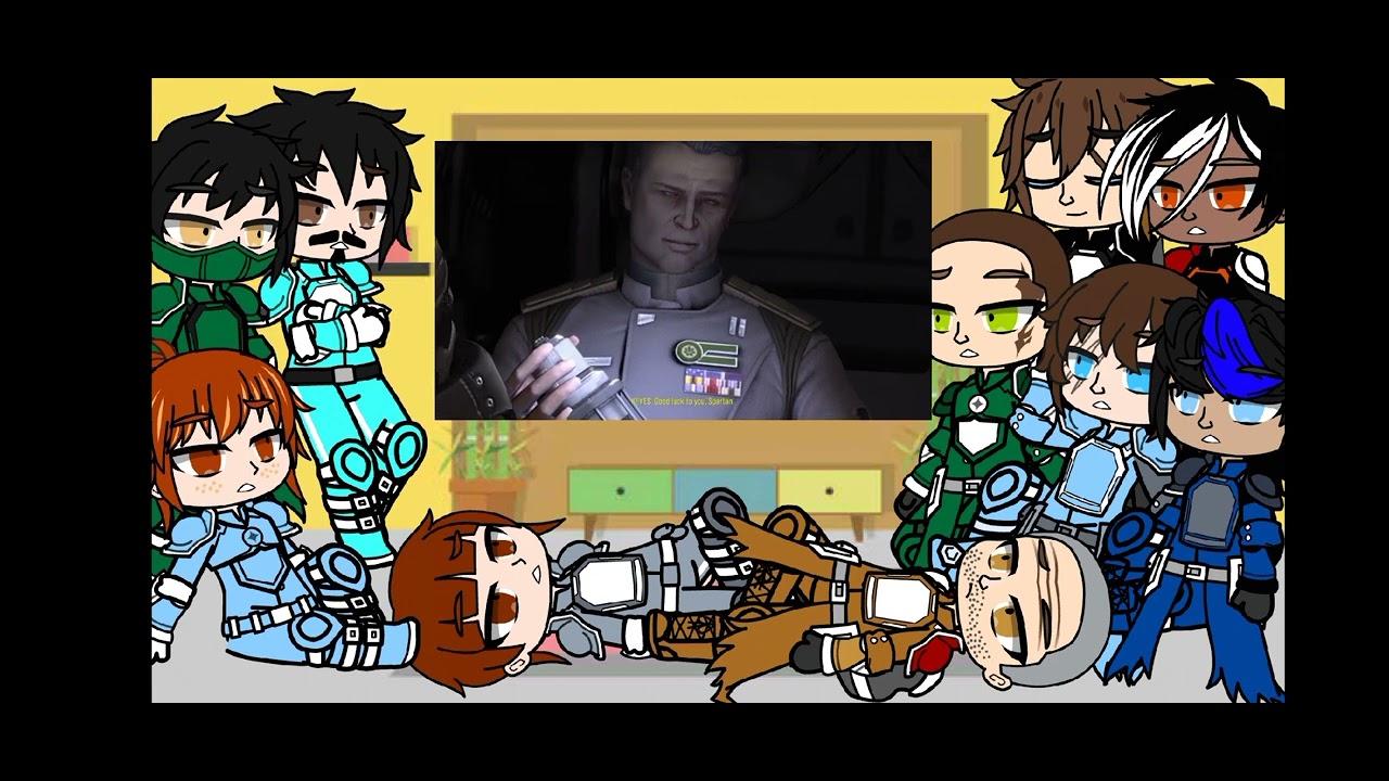 Blue team and Noble team react to Noble team deaths edits halo 3 ending and halo 4