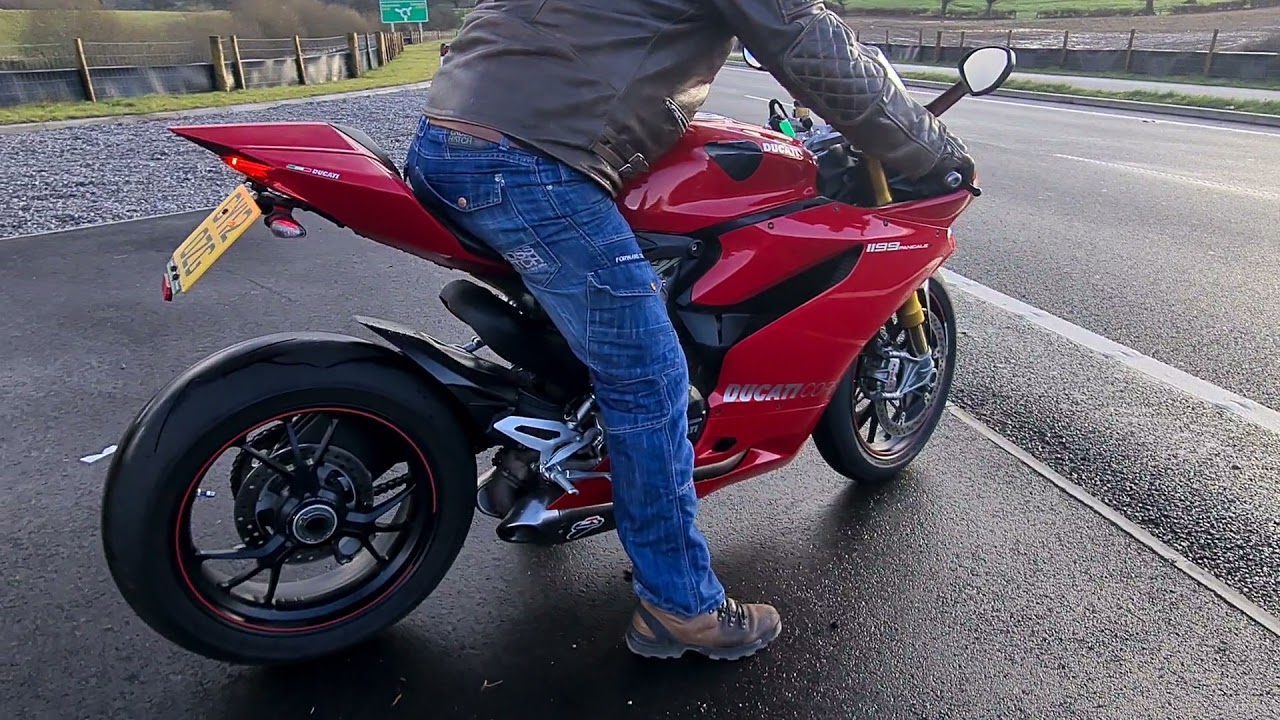 2012 DUCATI 1199S PANIGALE ABS TEST RIDE.