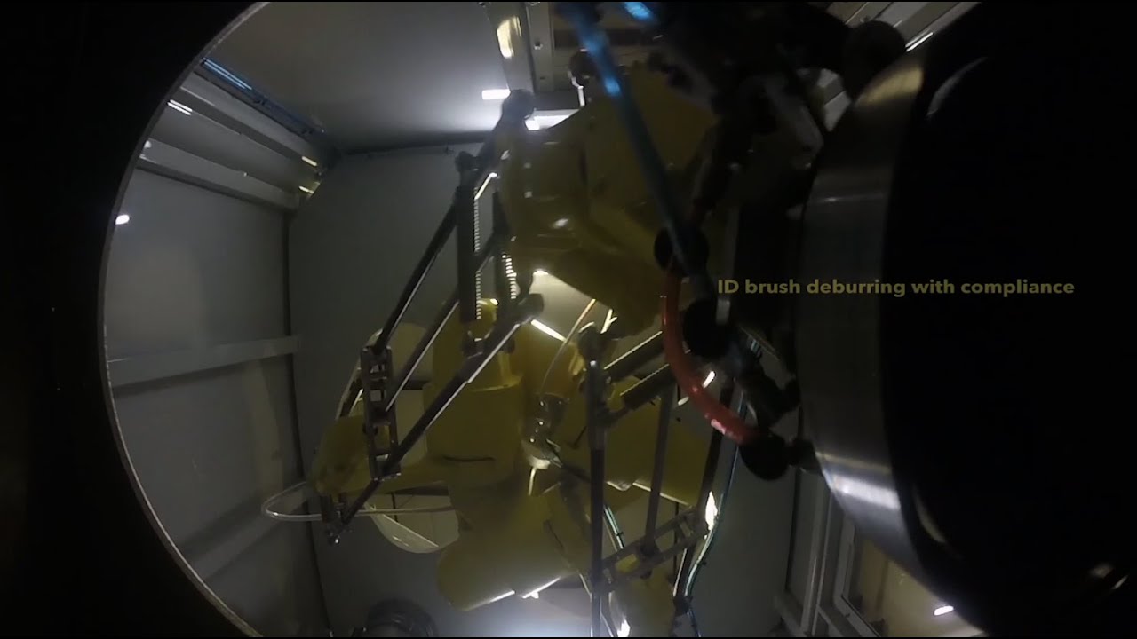Robotic System for Machining & Deburring Transmission Components - Matrix Design