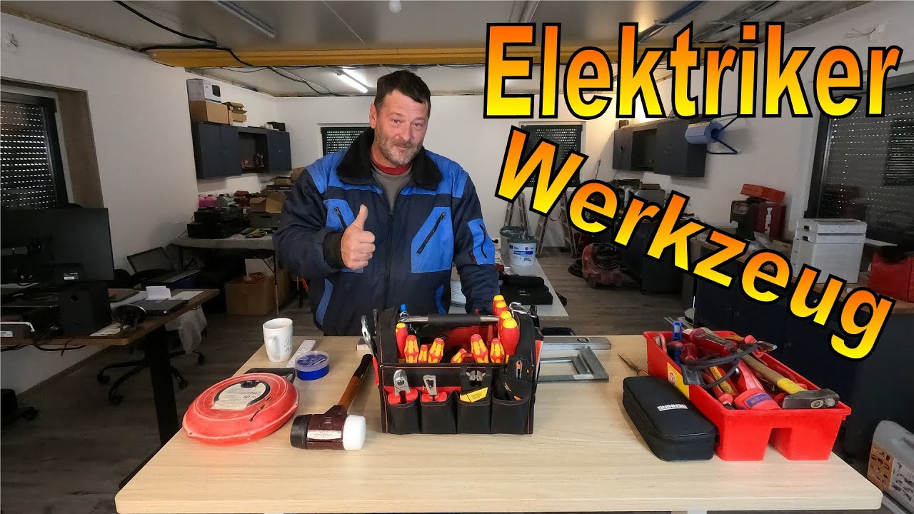 Das wichtigste Werkzeug für Elektriker  😋 Elektroinstallation auf der Baustelle ⚡Freunde des Stroms⚡