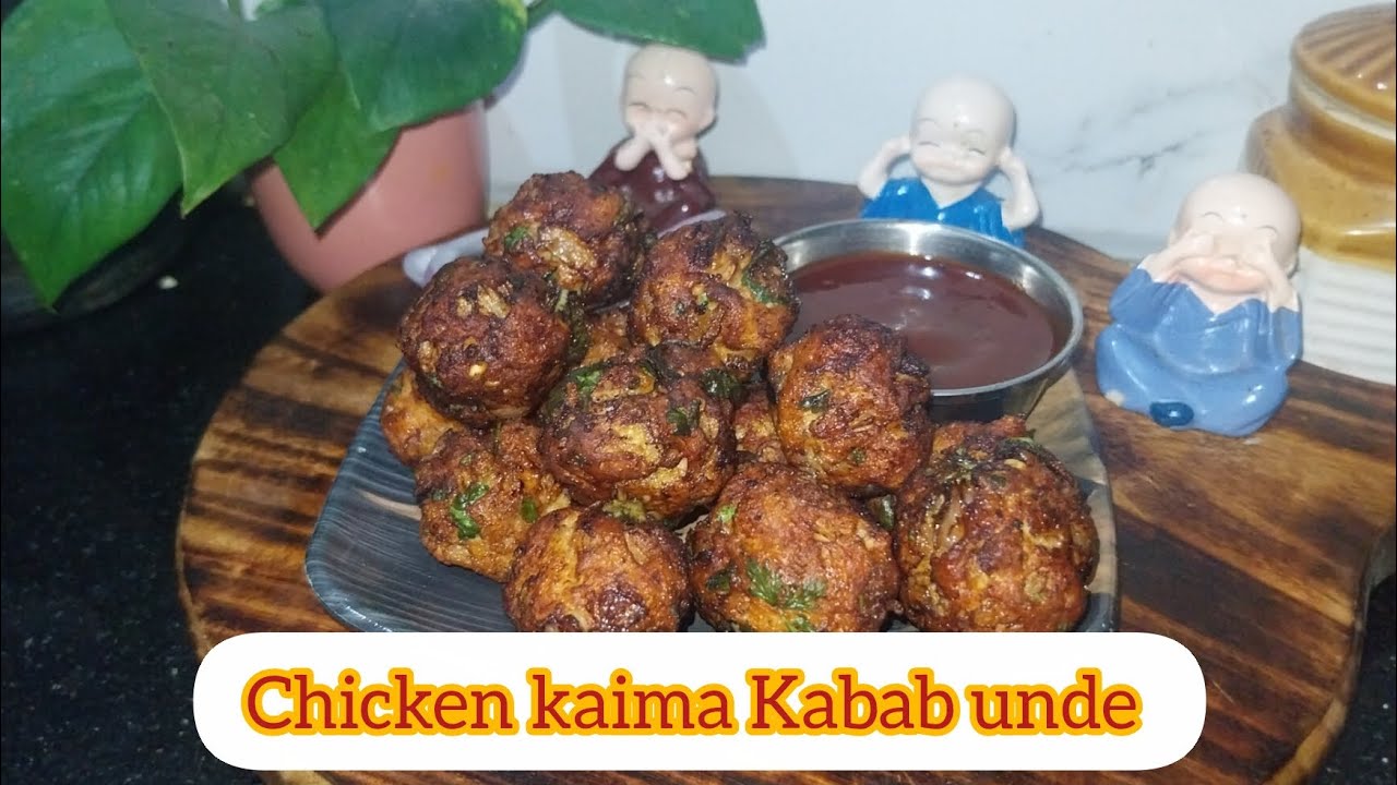 ಬಾಯಿಗೆ ರುಚಿ ರುಚಿಯಾಗಿ ಚಿಕನ್ ಕೈಮಾ ಕಬಾಬ್ ಉಂಡೆ ಮಾಡಿ ಸೂಪರ್ ಆಗಿರುತ್ತೆ #simple chikan kaima kabab unde 🤤🤤🤤🤤