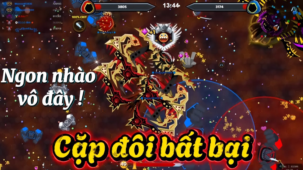 Evowars.io🕹️Song sát Mega IV - Quét sạch mọi đối thủ!
