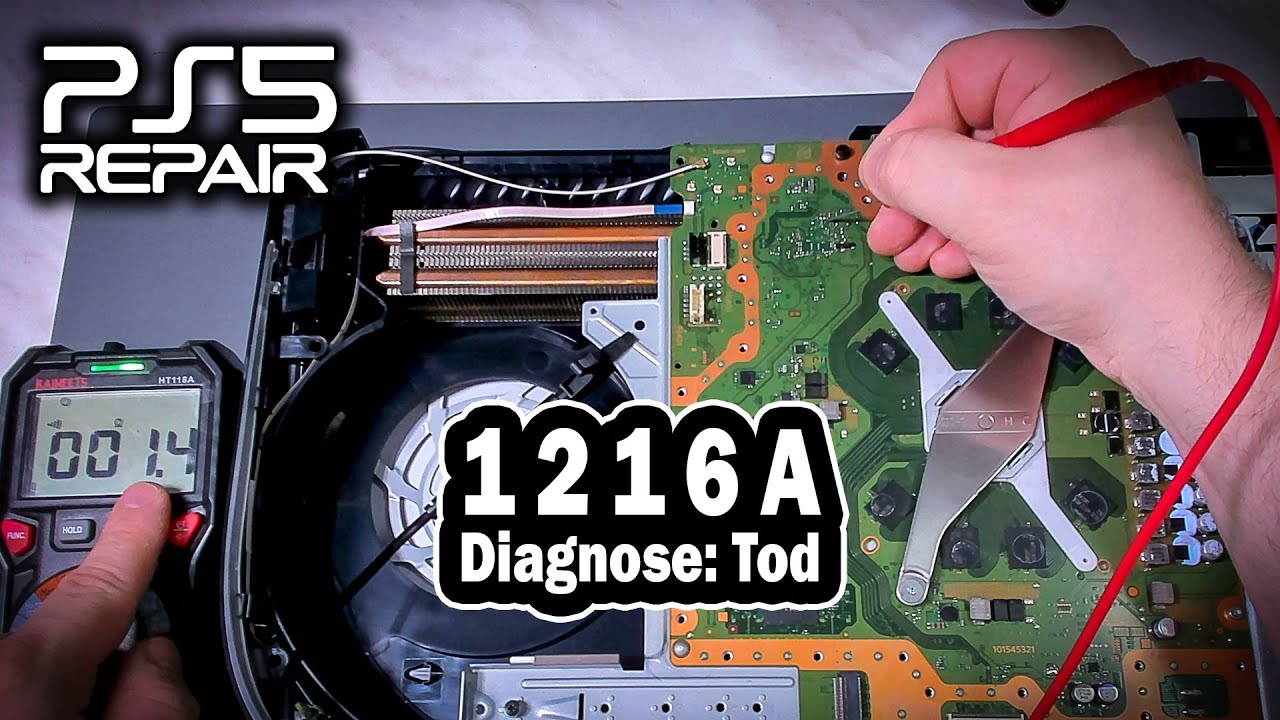 PS5 1216A, Besitzer diagnostiziert: Tod. Schauen wir mal... | PCB Solder Berlin
