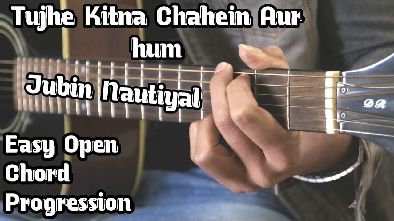 Tujhe Kitna Chahein Aur Hum | Jubin Nautiyal Live | Guitar Lesson | Solo | Easy Chord Progression |