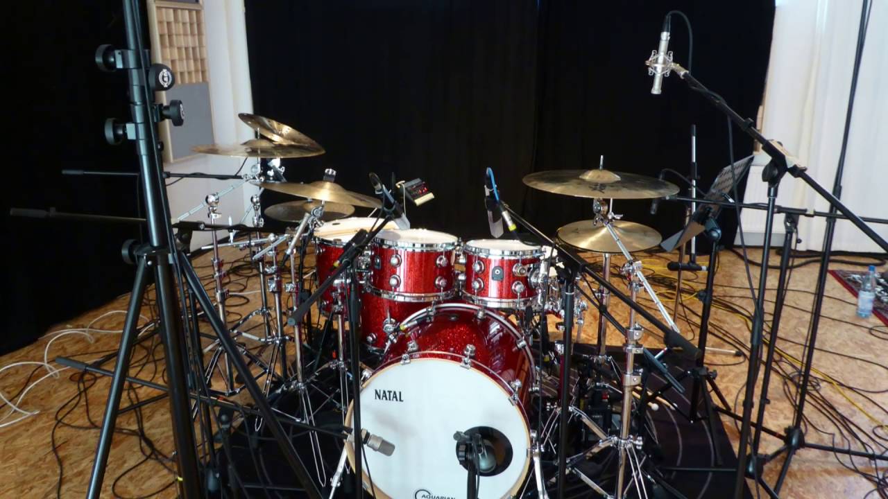 SQUEALER Studio Vlog 2016, Pt. 2 - Drum Recordings (Behind The Scenes)