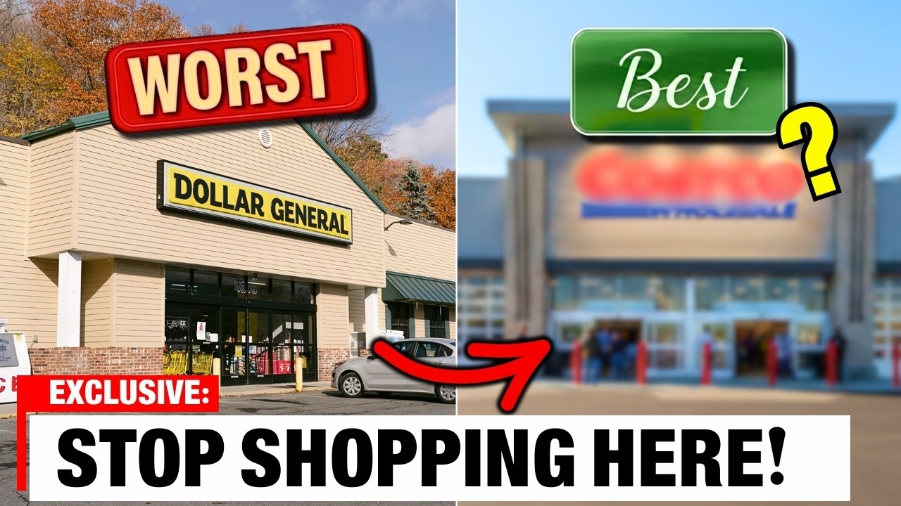 8 WORST US Grocery Stores YOU SHOULD NEVER Shop At (And 2 That Are ACTUALLY Worth Your Money)