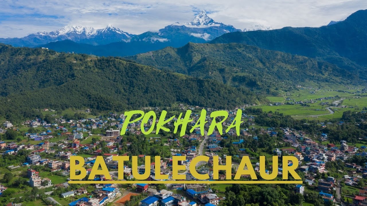 Cinematic Drone Video Batulechaur Pokhara