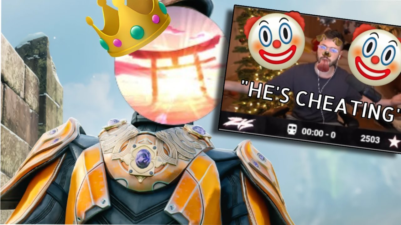 when you're SO good they think you're cheating