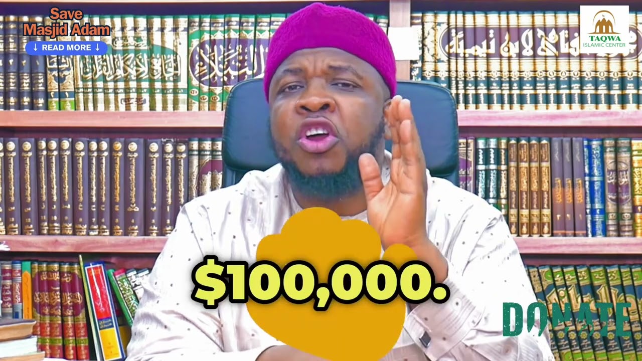Help Turn a Church to a Masjid || LINK IN THE DESCRIPTION || Masjid Adam || Imam Abdou Rashid