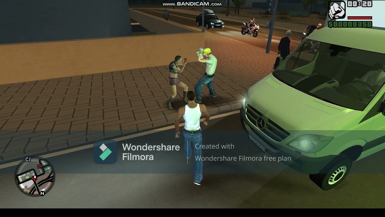 GTA San Andreas Peds Fighting Part 4