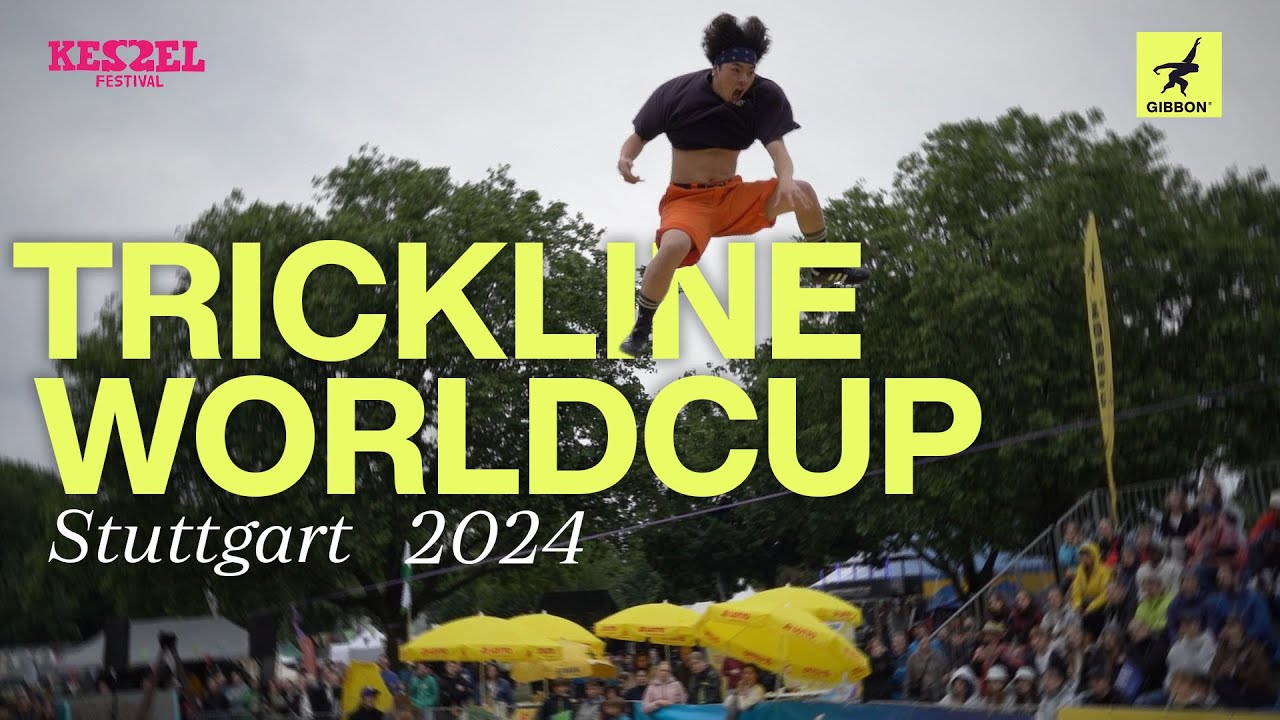 Japanese prodigies conquer trickline | Trickline Worldcup 2024 Stuttgart Kessel Festival