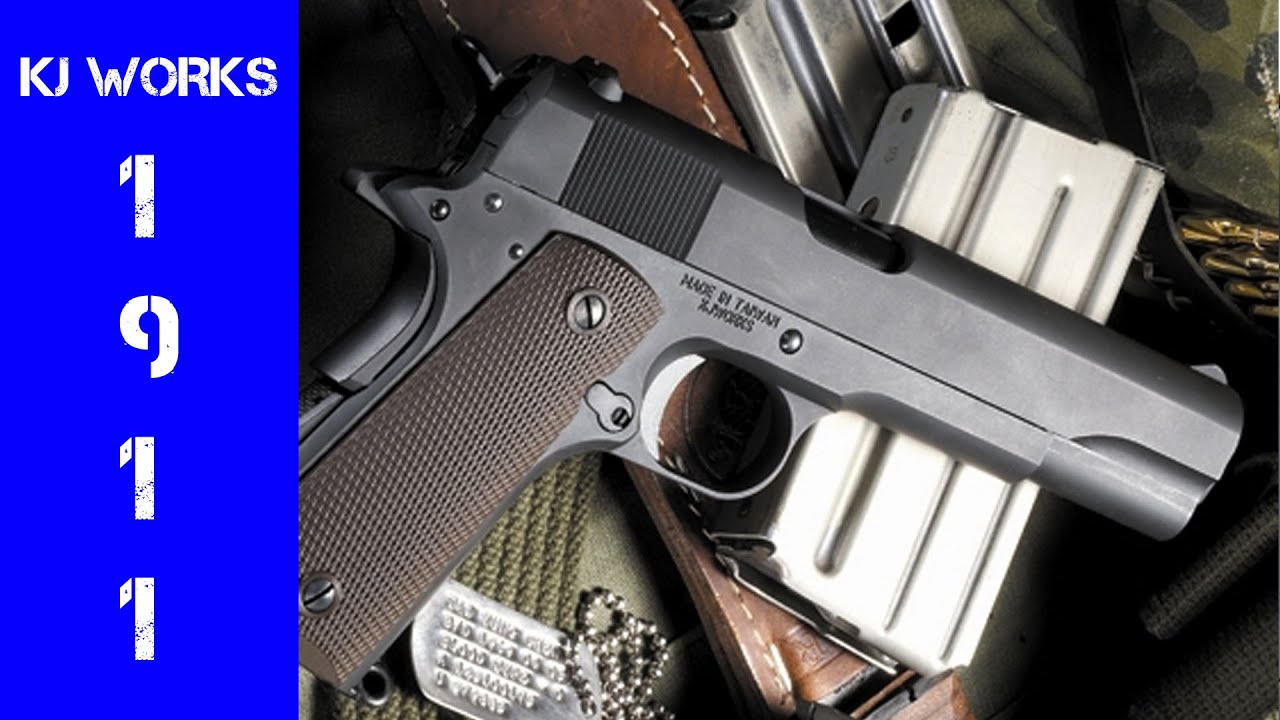 Kj Works 1911 Co2 Mantenimiento Desmontaje, limpieza, engrase y montaje completos 100%