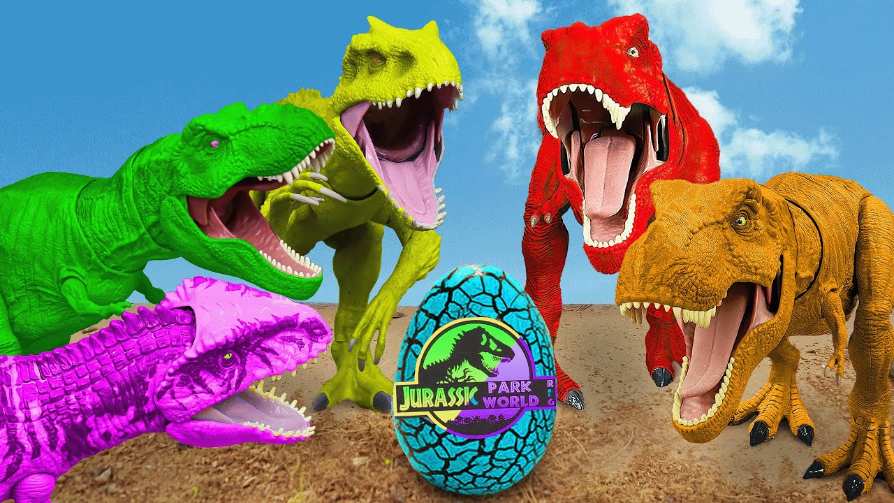 Satisfying Jurassic World Evolution 2 | Trex, Dilophosaurus, Spinosaurus, Karnotaurus, Triceratops