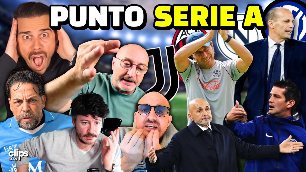 NAPOLI SE ARRIVI 4° È UN MIRACOLO! IL MILAN VINCERÀ LO SCUDETTO! RICORTUZIONE JUVE! INTER IN BILICO!