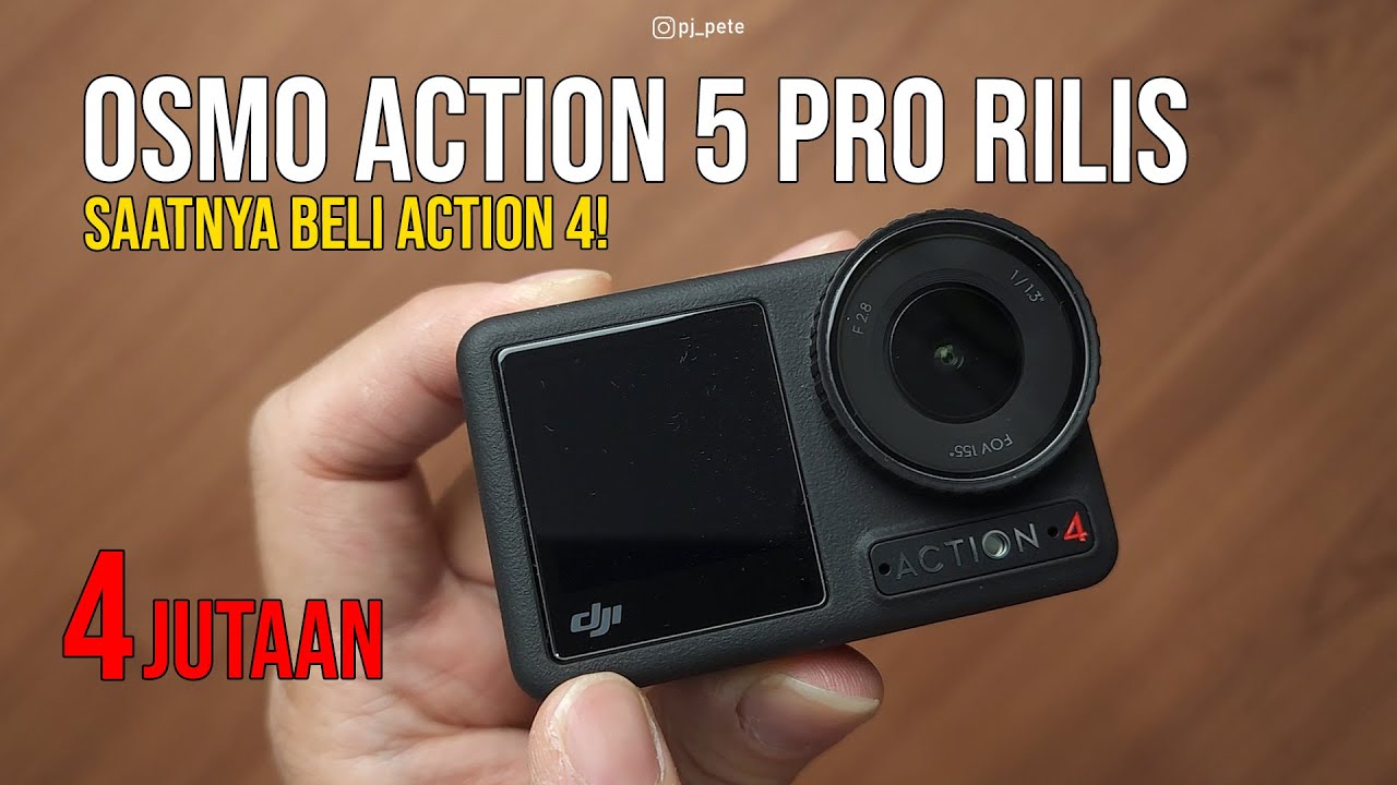 Osmo Action 5 Pro Rilis! Saatnya beli Action 4 karena harganya turun jadi 4jutaan