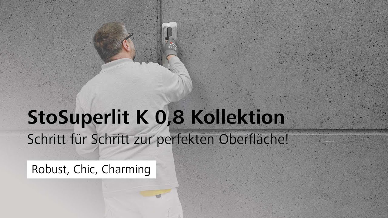 So gelingt&rsquo;s: StoSuperlit K 0,8 richtig verarbeiten | Praxis-Tutorial