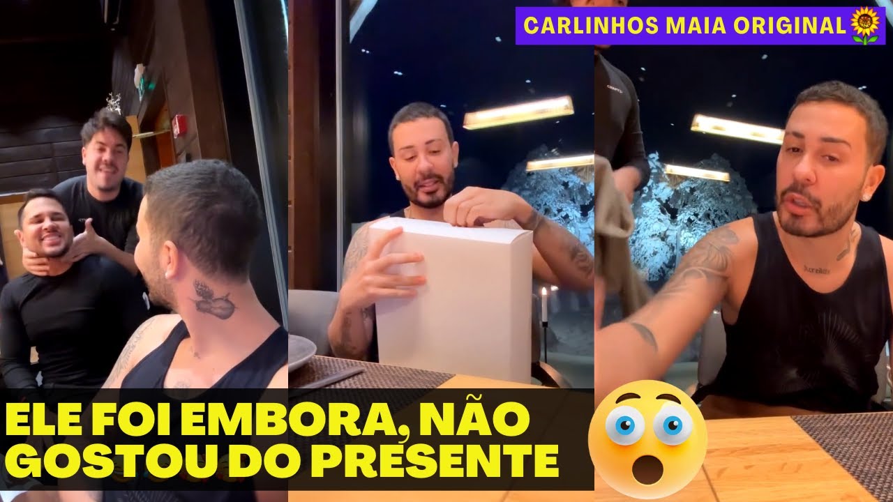 ACORDOU CHORANDO | PASSARAM A NOITE GEMENDO IGUAL UMAS CABRITAS 😂😂 | CARLINHOS MAIA 🌻