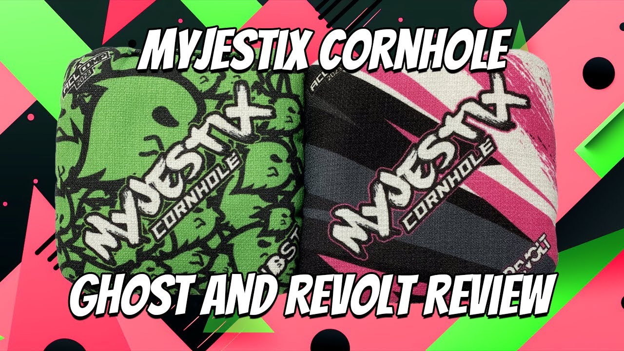 Myjestix Cornhole Revolt and Ghost Cornhole Bag Review - Episode 70