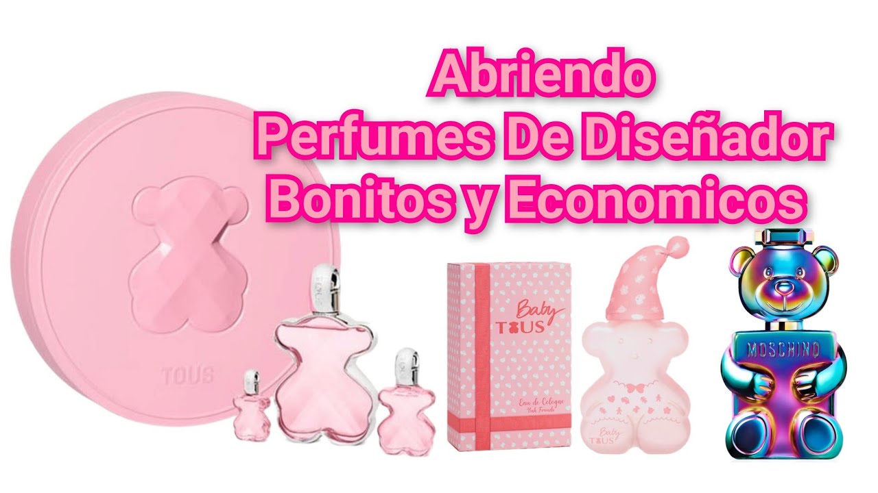 Abriendo Perfumes Muy Bonitos y Economicos 🩷🧸😍😍😍