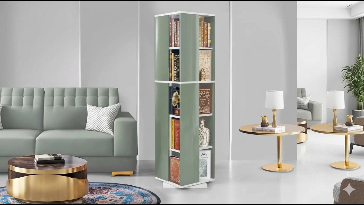 Rotating Bookshelf Assembly Video