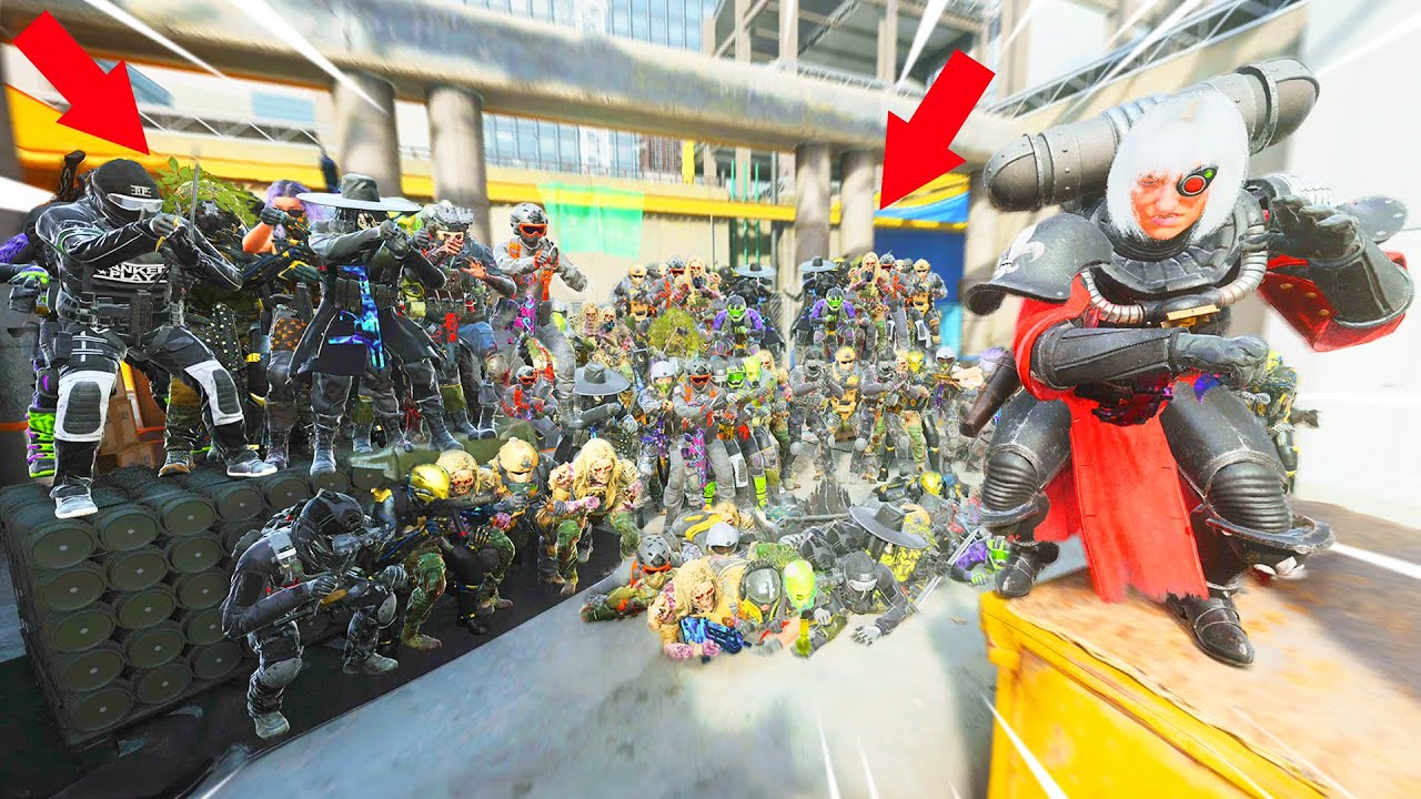 ALL 64 OF THEM USED STUNS ON ME AT THE SAME TIME!