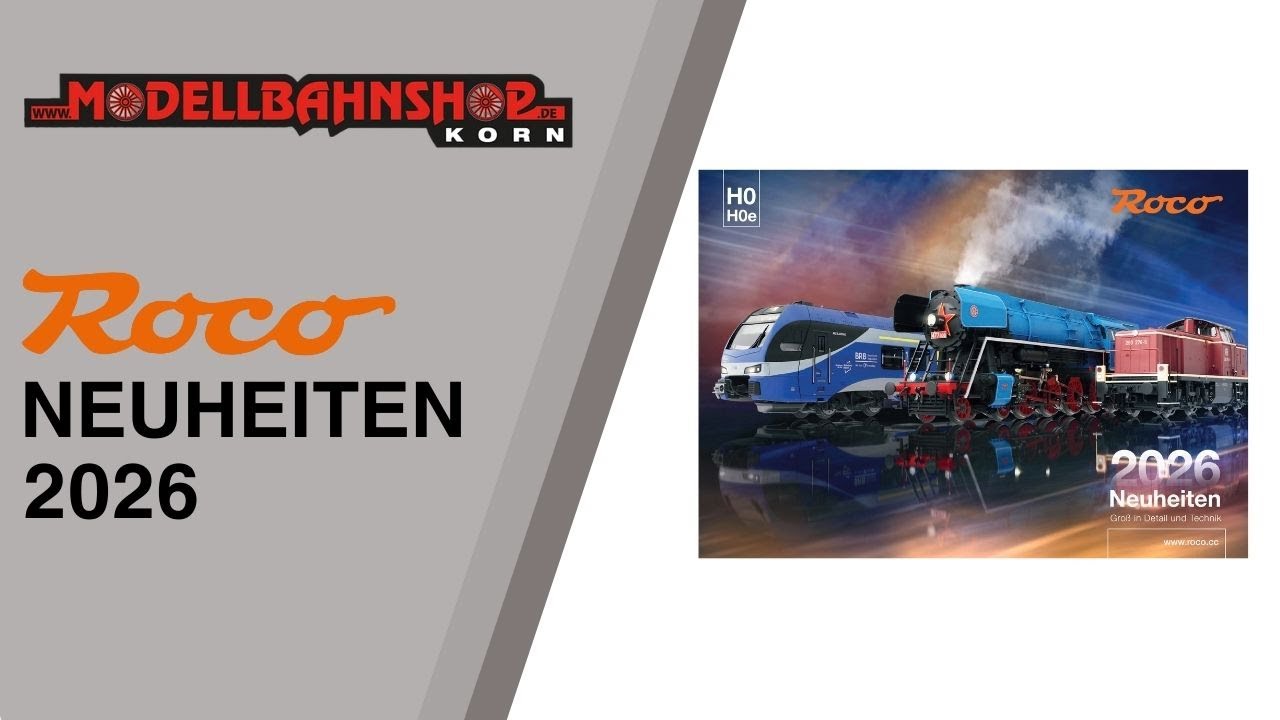 Roco | Neuheiten 2026 | H0 | H0e