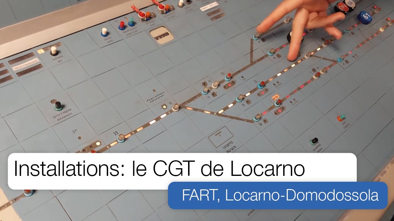 Installations : le Centre de Gestion du Trafic de Locarno - Chronique Rail One