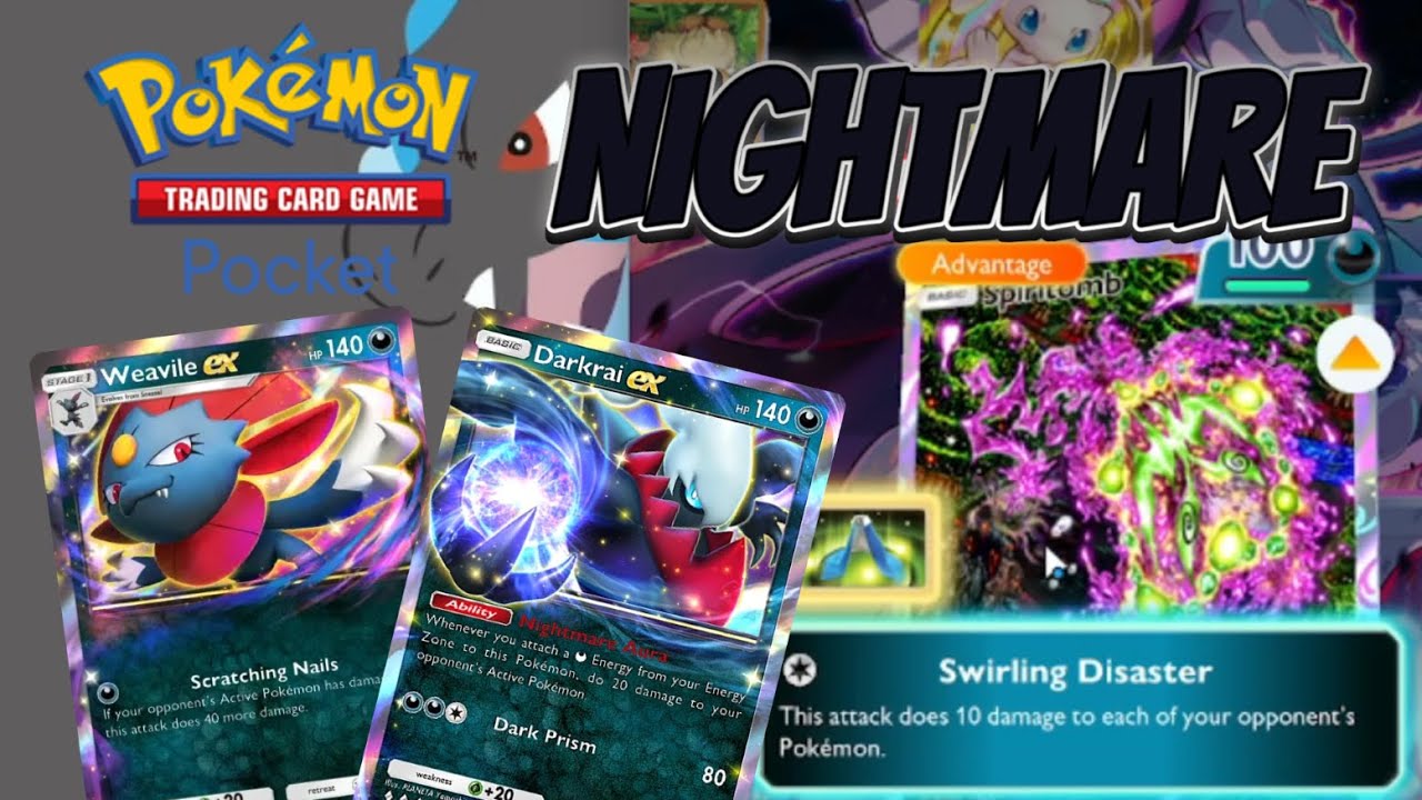 Darkrai Spiritomb And Weavile Is A Crazy Combo | Won 5-1 | Pokemon TCG Pocket