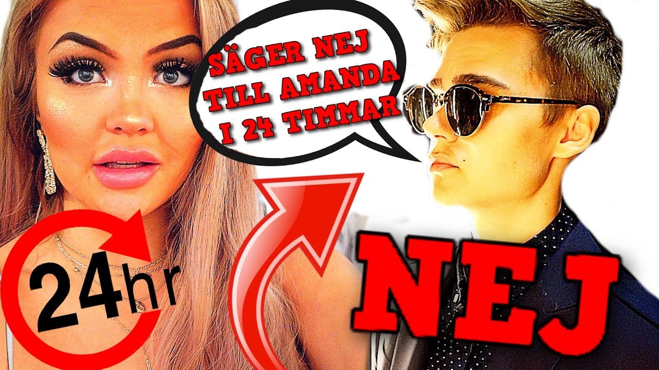 S&Auml;GER NEJ TILL AMANDA I 24H