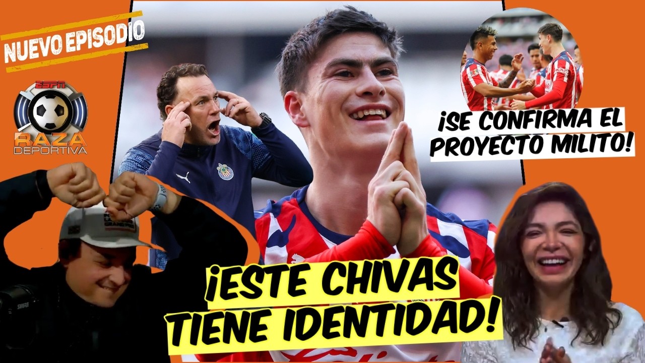 CHIVAS nos convece 🔥 MILITO y la HORMIGA González le devuelven la ALEGRÍA al REBAÑO | Raza Deportiva