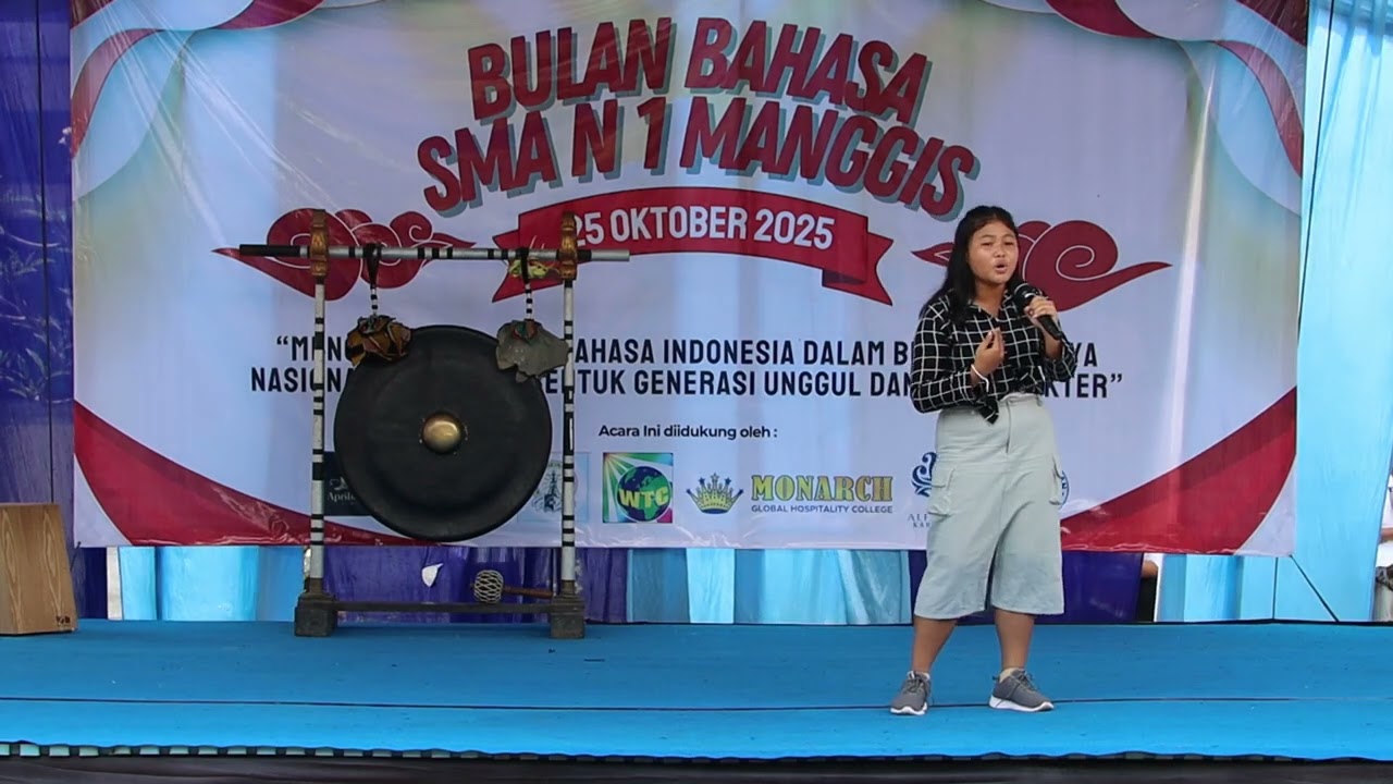 Sang Dewi (Lyodra) - Yasmita (Juara 1 Lomba Karaoke Pop Solo di SMAN 1 Manggis Tahun 2025)