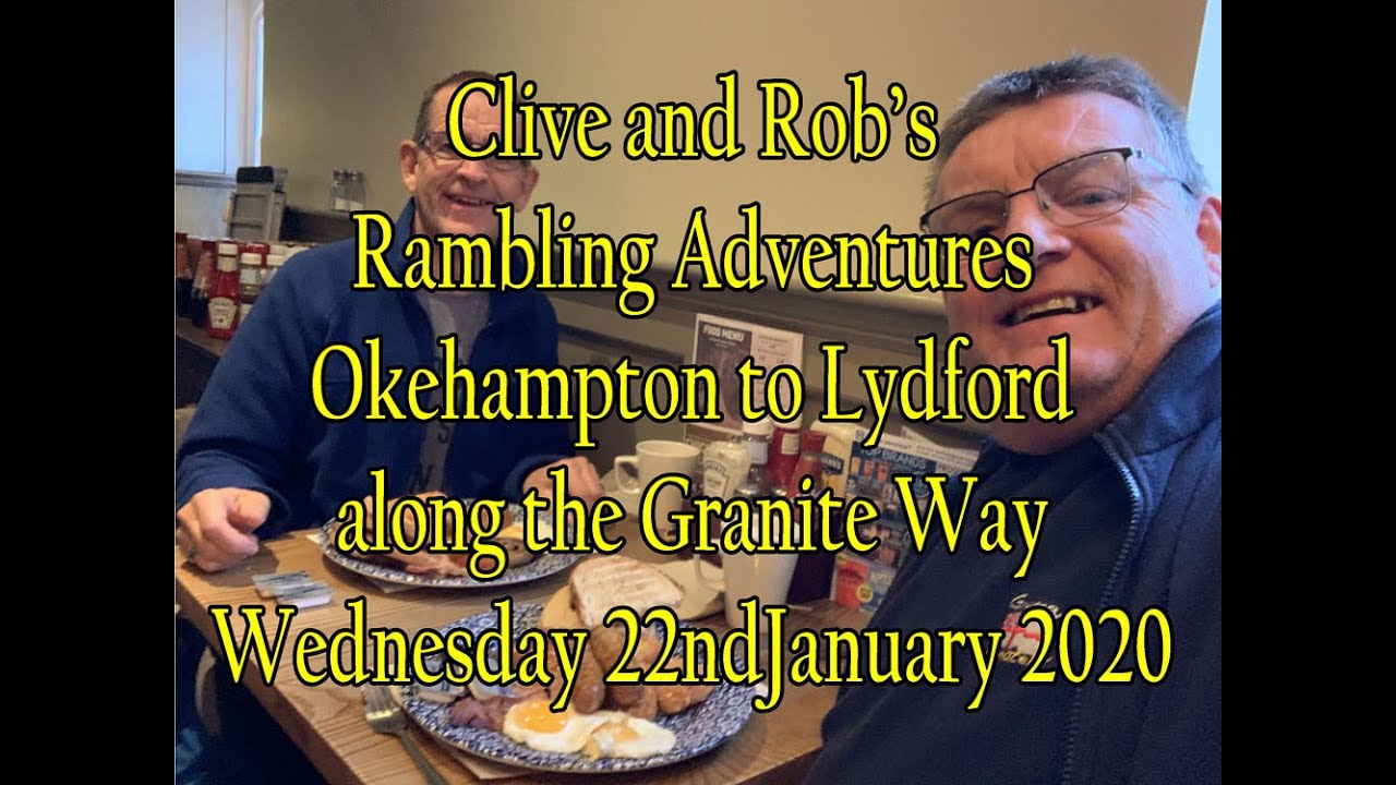 Walking the Granite Way 22nd January 2020