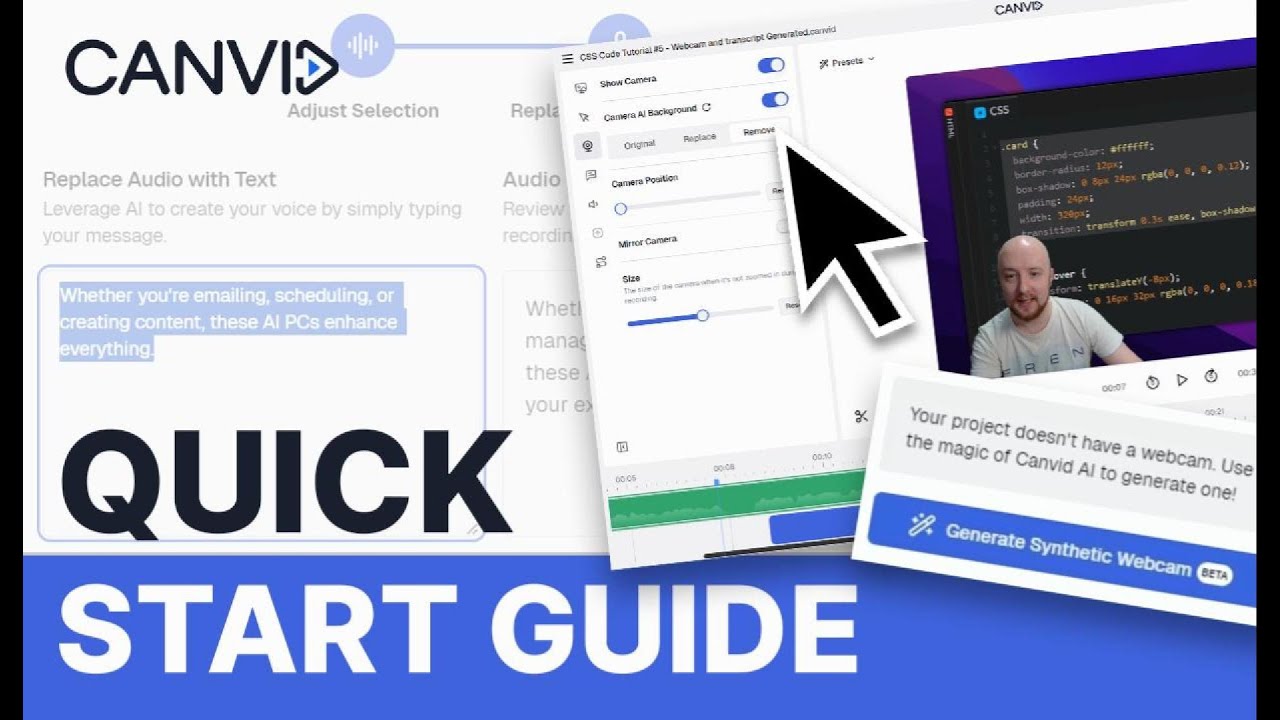 CANVID Explained: Full Recording Workflow in One Video