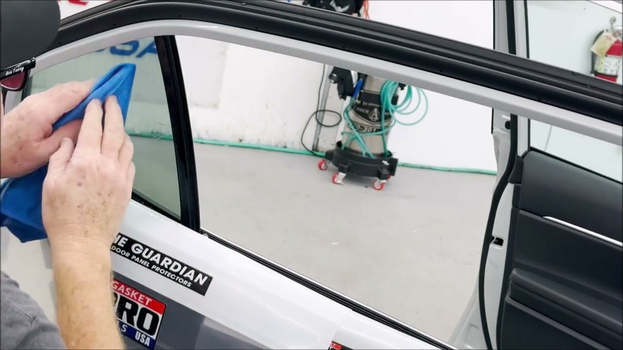 How to Correctly tint a  quarter glass on a 2024 Toyota Camry