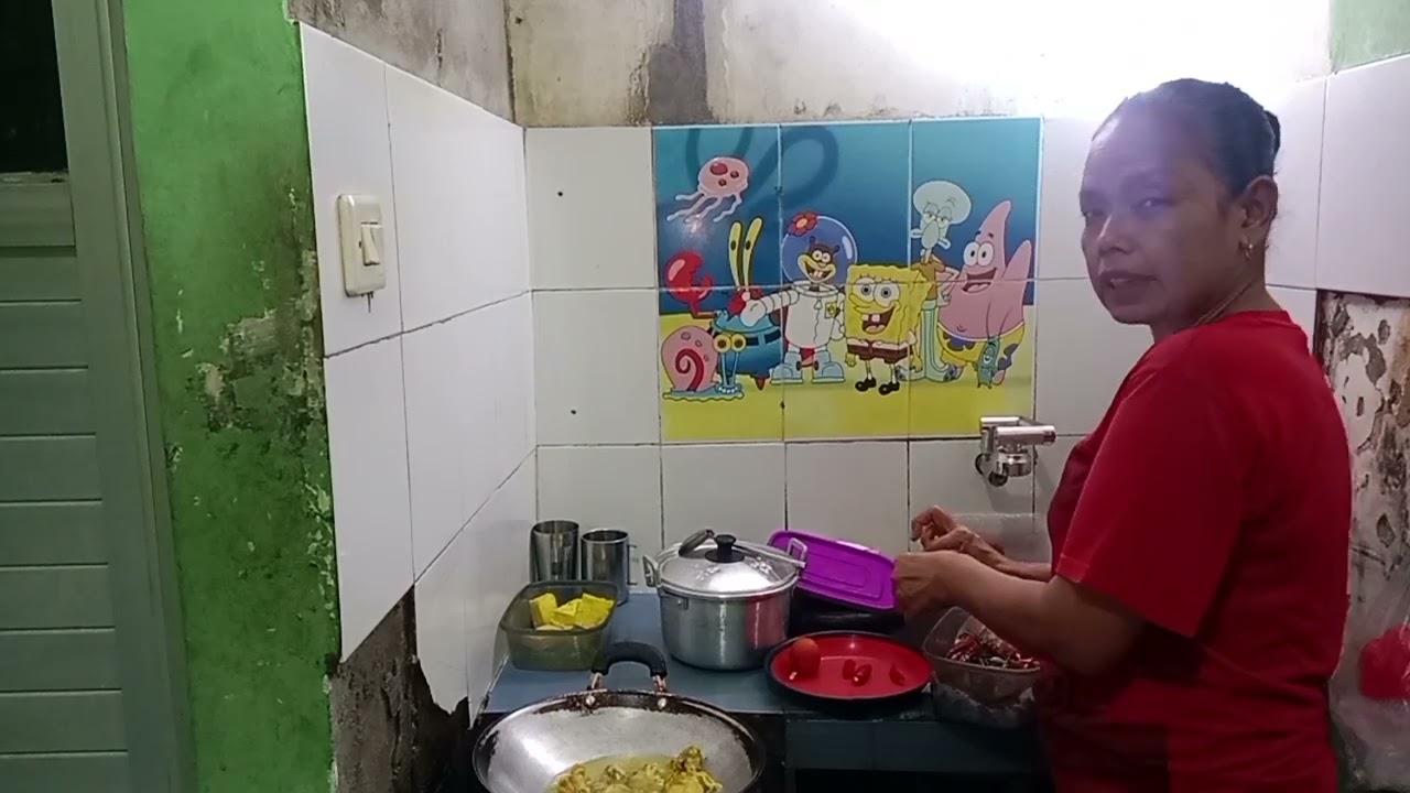 REAKSI SUAMI PERTAMA KALI MAKAN SAYUR DAUN SINGKONG