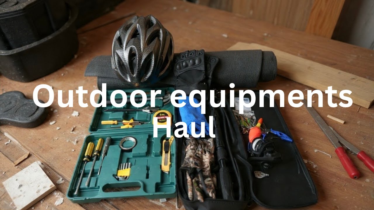 “ULTIMATE OUTDOOR GEAR HAUL!” | FISHING |CYCLING | TOOLS