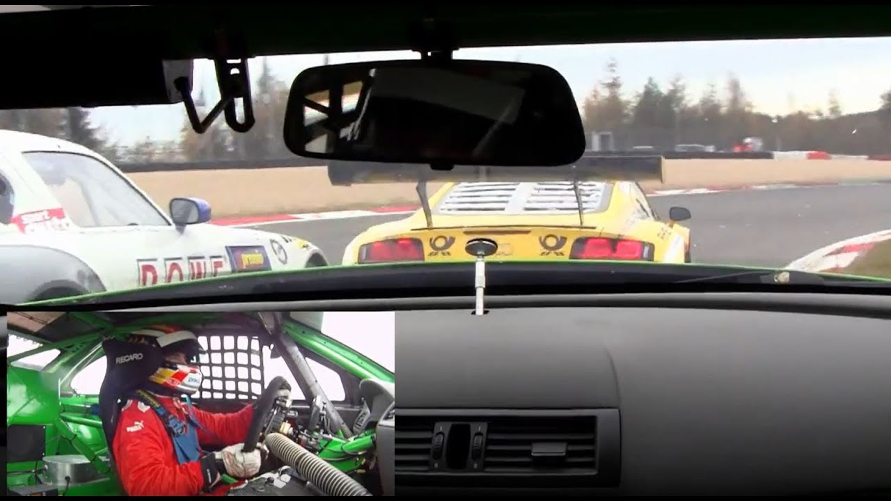 BMW ALPINA B6 GT3 Onboard Nordschleife NLS VLN 10. Lauf 2011 Dominik Schwager race-media.tv